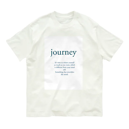 journey オーガニックコットンTシャツ