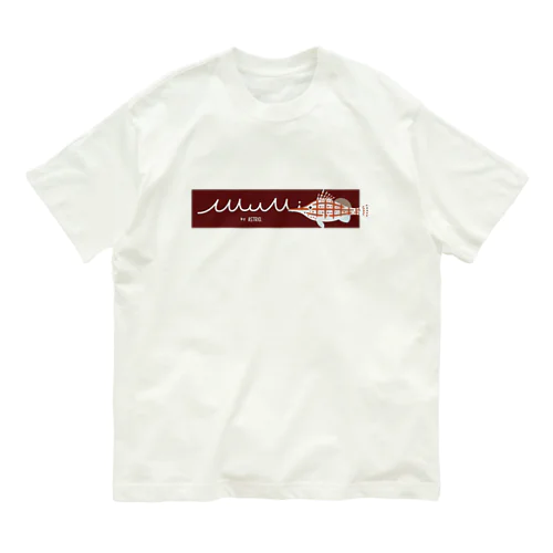 バナーロゴ+クダゴンベ Organic Cotton T-Shirt