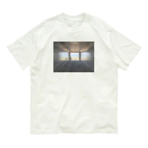 癒しの風景（海への入口） Organic Cotton T-Shirt