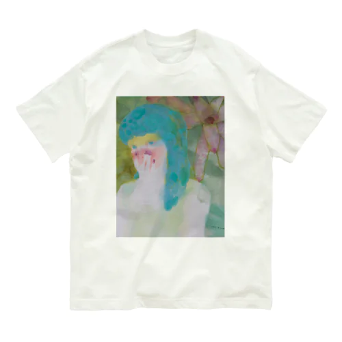 blue_girl Organic Cotton T-Shirt