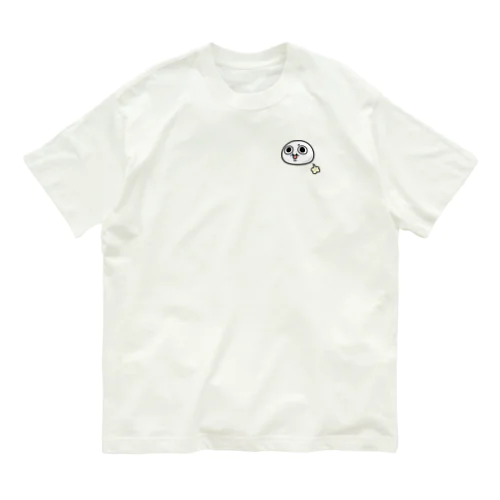モチゾーおなら（白フチなし） Organic Cotton T-Shirt