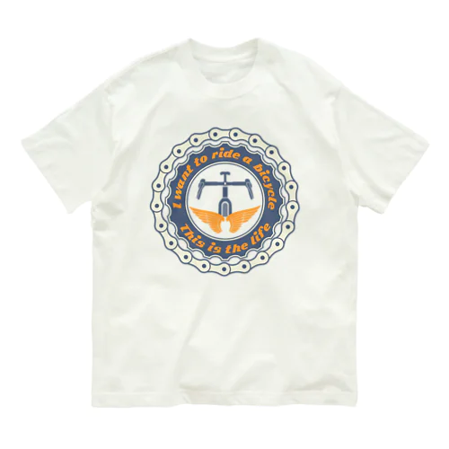 GO!さいくりんぐ Organic Cotton T-Shirt