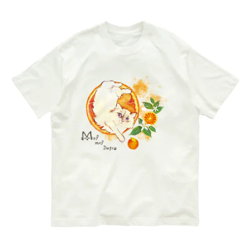 Mofmof days2021summer Organic Cotton T-Shirt