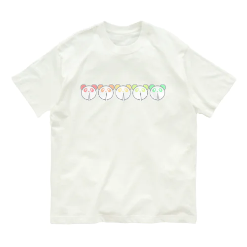 BIEN des PIEN　ぴえんパンダ（パステル） Organic Cotton T-Shirt