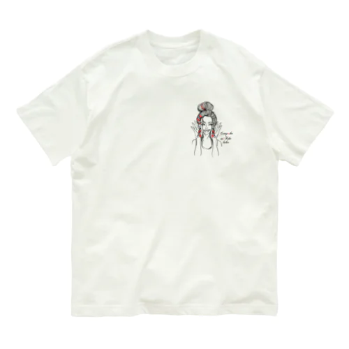 C&m collaboration item オーガニックコットンTシャツ