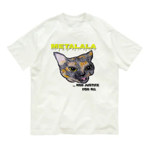 METALALA オーガニックコットンTシャツ