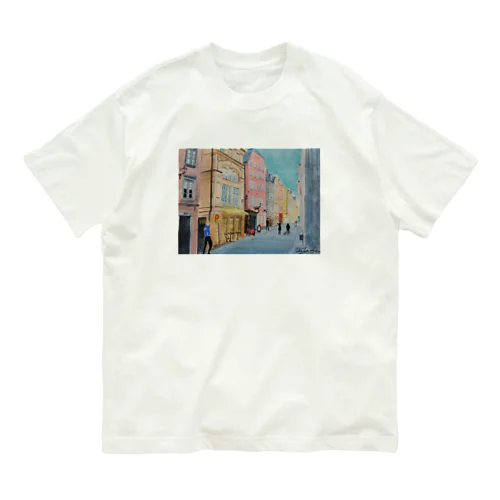 ストックホルムの路地裏 Organic Cotton T-Shirt