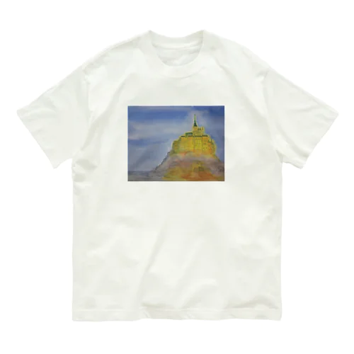 モンサンミッシェル オーガニックコットンTシャツ