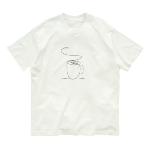 《喫茶店》コーヒー オーガニックコットンTシャツ