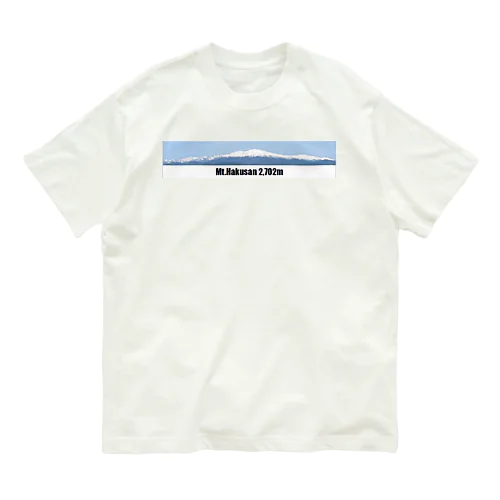LOCOZY白山Tシャツ Organic Cotton T-Shirt