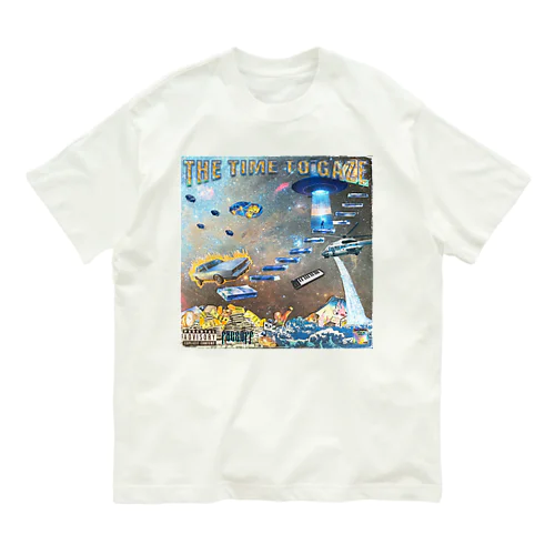 The Time To Gaze オーガニックコットンTシャツ