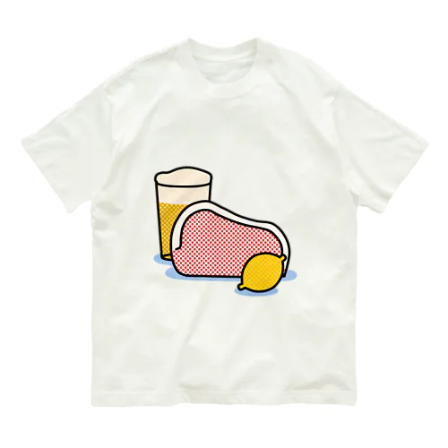 BBQ set オーガニックコットンTシャツ