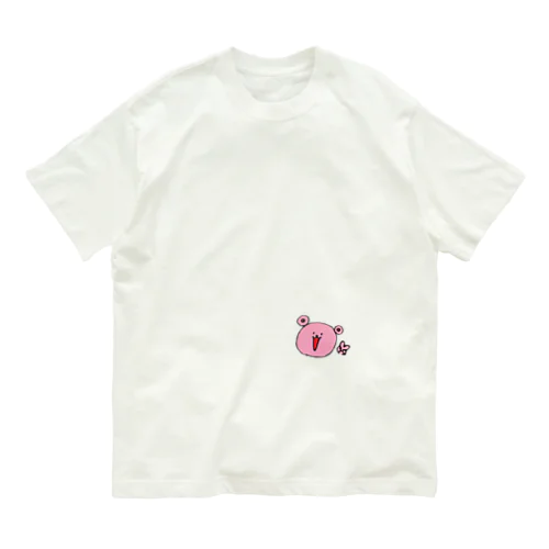 くまたにえん Organic Cotton T-Shirt