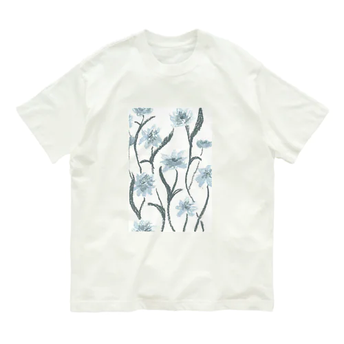 flower2 オーガニックコットンTシャツ