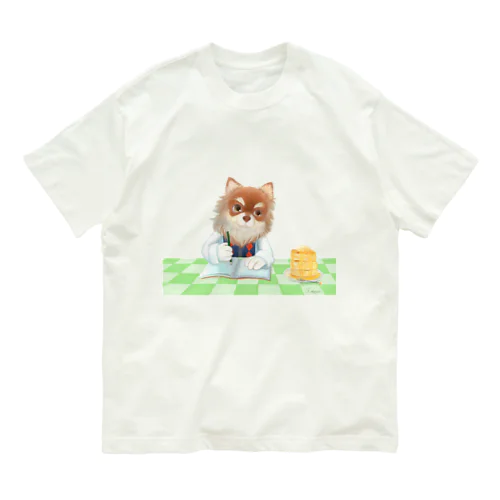 しゅくだいリチャード(チワワ) Organic Cotton T-Shirt