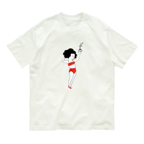 ツチンナカキちゃん Organic Cotton T-Shirt