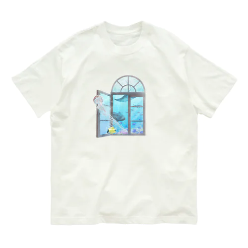 海中の窓 オーガニックコットンTシャツ