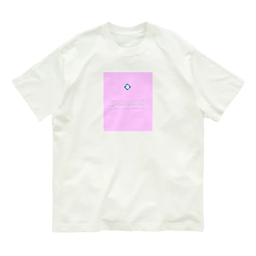 ドレスピンク オーガニックコットンTシャツ