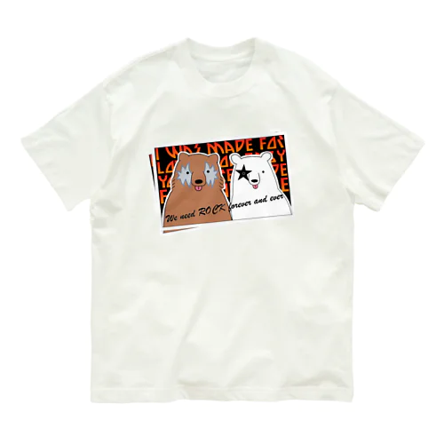 KISSクマ Organic Cotton T-Shirt