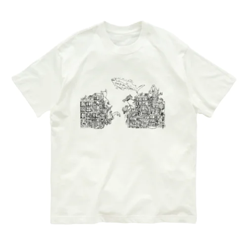 haru 海底の街 Organic Cotton T-Shirt