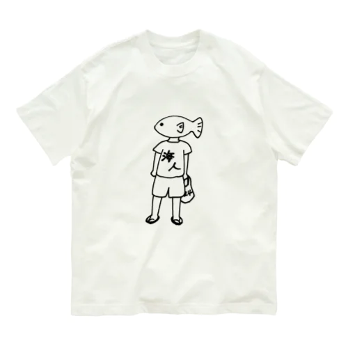 おさかなくん Organic Cotton T-Shirt