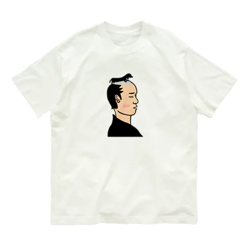 ダックス侍 うたた寝 Organic Cotton T-Shirt