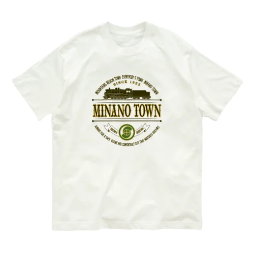 MINANO-TOWN オーガニックコットンTシャツ