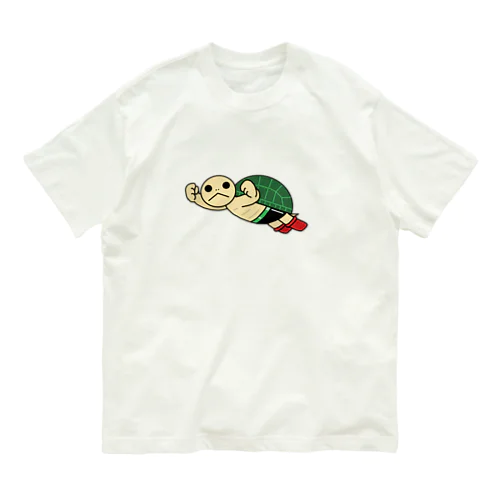 カメシリーズ（カメアトム） オーガニックコットンTシャツ