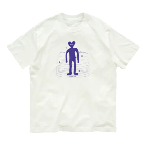 Heart-kun オーガニックコットンTシャツ