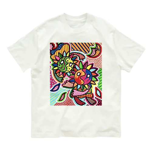 太陽の子 オーガニックコットンTシャツ