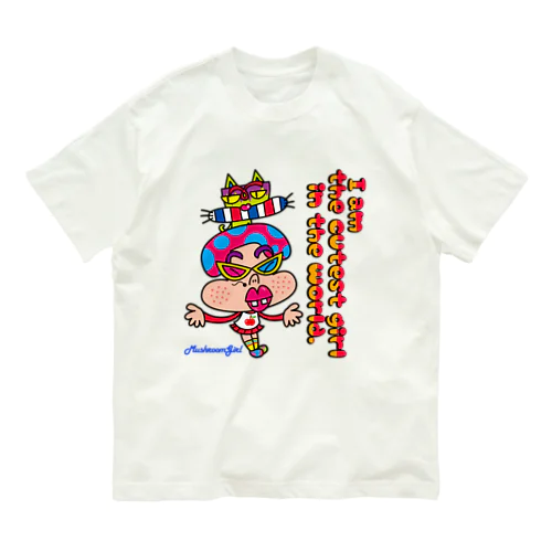 マッシュ オーガニックコットンTシャツ