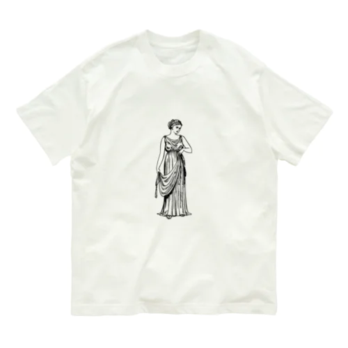 ギリシャの女性エレガント Organic Cotton T-Shirt