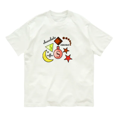 パフューMDビターチョコ オーガニックコットンTシャツ