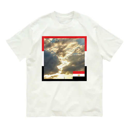 【B】ファラオの雲 オーガニックコットンTシャツ