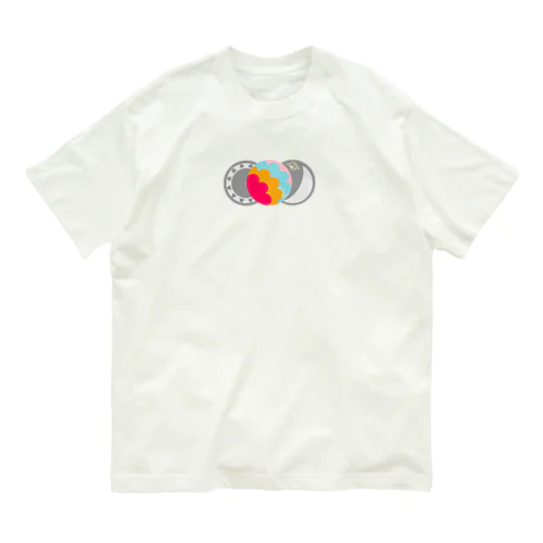 もくもくカラフル♪ オーガニックコットンTシャツ