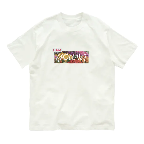 アイアムヤング flower shop オーガニックコットンTシャツ