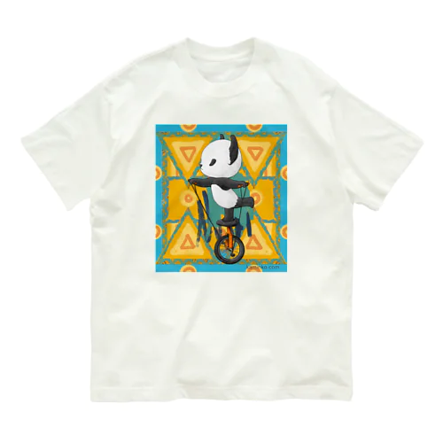 【パンダ】Balanceポンちゃん オーガニックコットンTシャツ