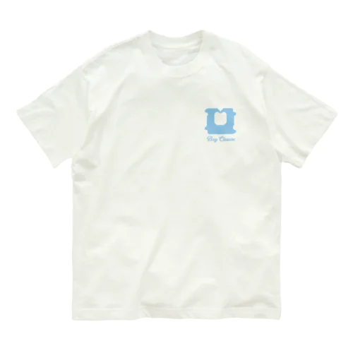 [☆両面] KEEP CALM AND BREAD CLIP [ライトブルー] Organic Cotton T-Shirt