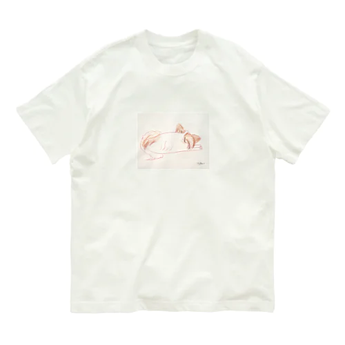 パピヨンからしのおねんねTシャツ・タンブラー・マグ Organic Cotton T-Shirt