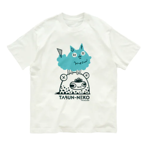 たぶんねこ／オーガニックＴ Organic Cotton T-Shirt