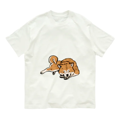 秋田犬 Organic Cotton T-Shirt