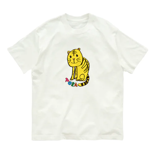 トラジロウ オーガニックコットンTシャツ