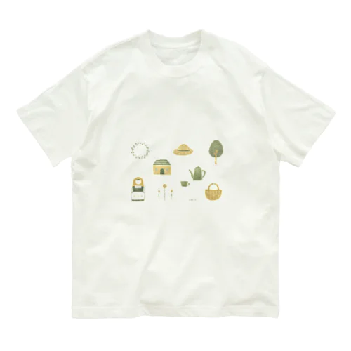 くらし Organic Cotton T-Shirt