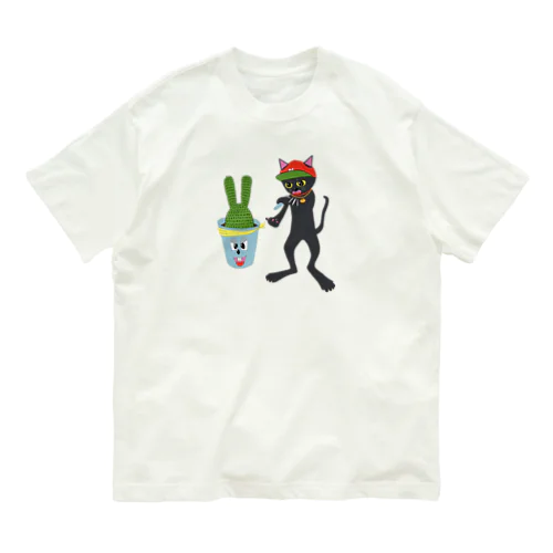 ネコラッパー Organic Cotton T-Shirt