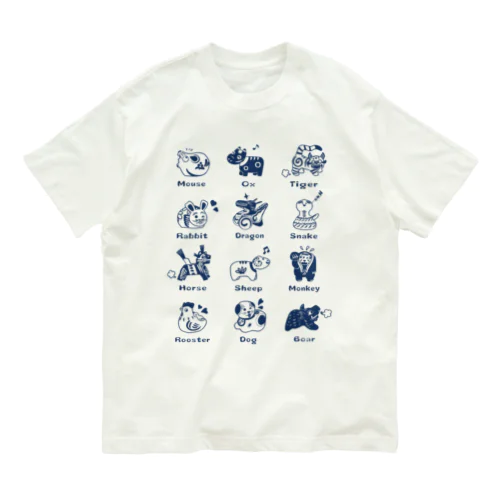 The Zodiac of Fukushima オーガニックコットンTシャツ