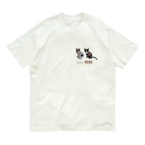 ララビビ 1st anniversary Organic Cotton T-Shirt