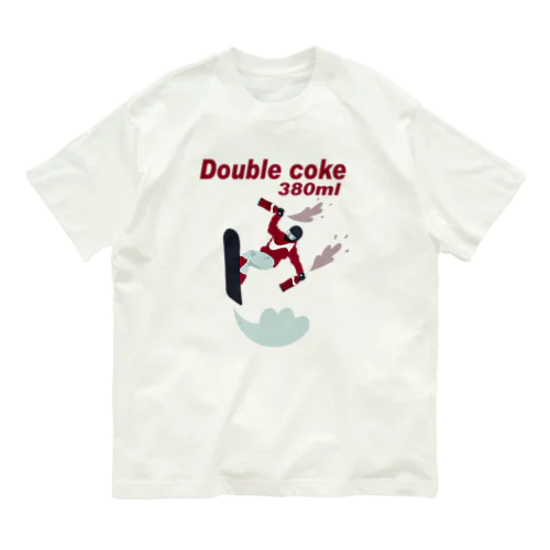 ダブルコーク 380ml プシュー!! オーガニックコットンTシャツ