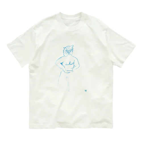 左桂もも「トラレスラー」 Organic Cotton T-Shirt