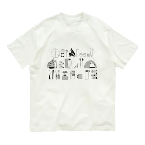 キャンプの道具A オーガニックコットンTシャツ