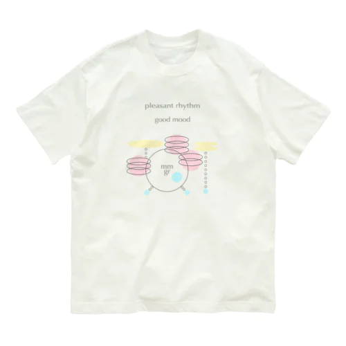 pleasant rhythm  オーガニックコットンTシャツ